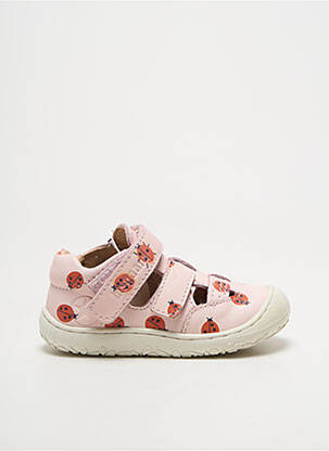 Baskets voute plantaire bout rond rose BISGAARD fille