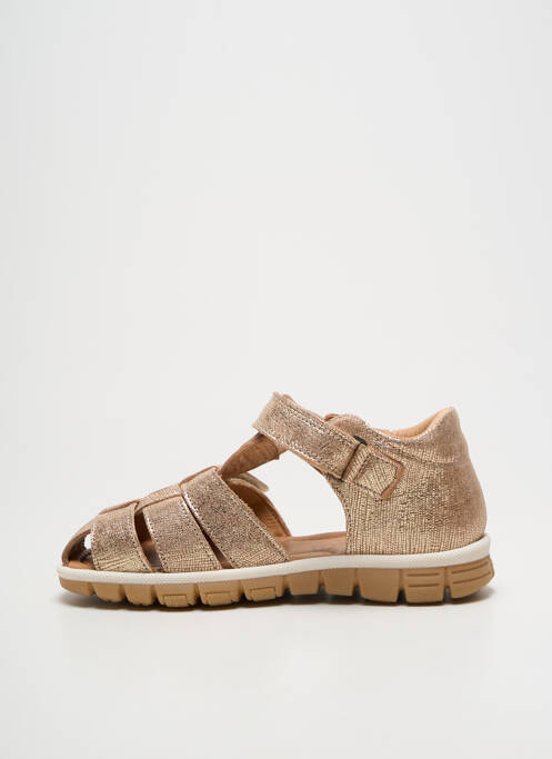 Sandales/nu pieds bout rond bout rond or BISGAARD fille