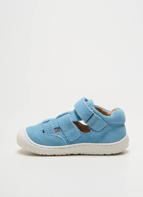 Baskets voute plantaire bout rond bleu BISGAARD garcon
