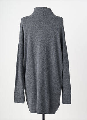Robe pull resserrée sur le bas manches longues gris BERENICE femme