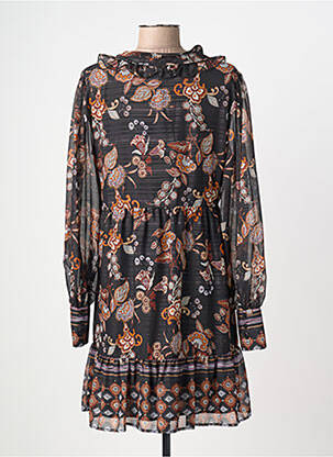 Robe courte manches longues manches longues noir LIU JO femme