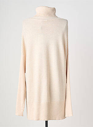Pull tunique stretch manches longues beige MARC AUREL femme