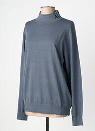 Pull col roulé stretch manches longues gris ARMANI EXCHANGE femme