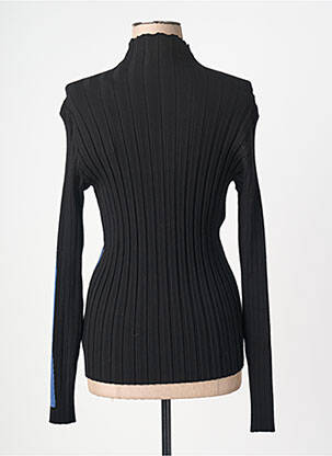 Pull stretch manches longues noir EMPORIO ARMANI femme
