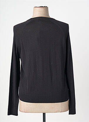 Pull stretch manches longues noir EMPORIO ARMANI femme