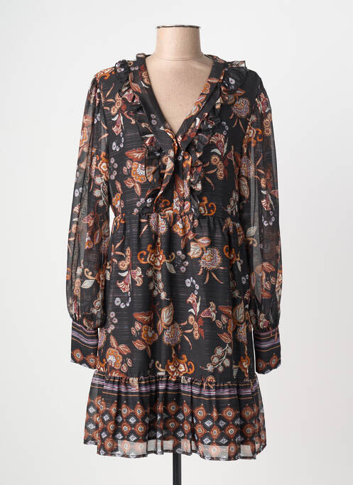 Robe courte manches longues manches longues noir LIU JO femme