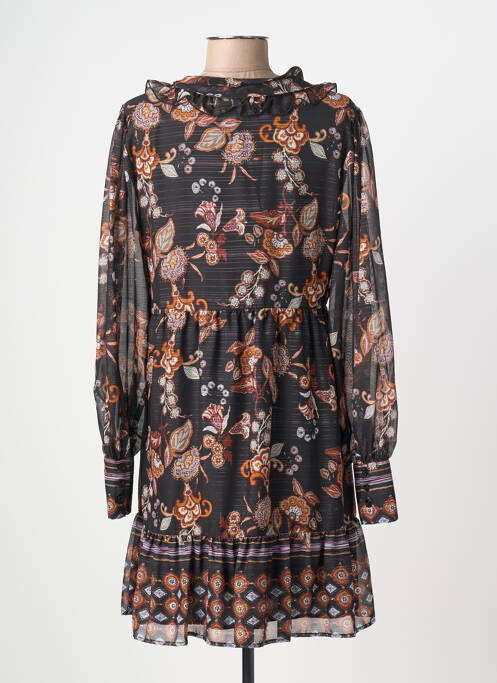 Robe courte manches longues manches longues noir LIU JO femme