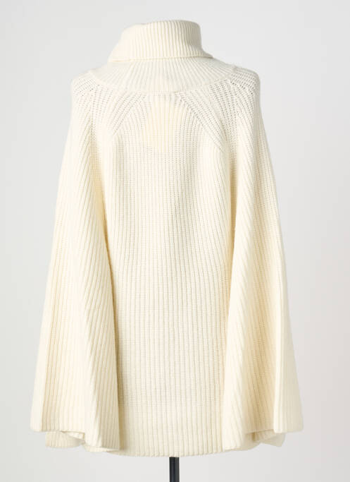 Pull tunique stretch manches longues beige STELLA FOREST femme