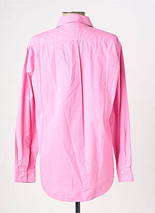 Chemisier coupe droite manches longues rose HARTFORD femme