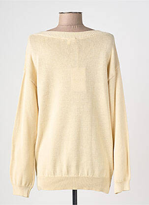 Pull col v manches longues beige SCAPA femme
