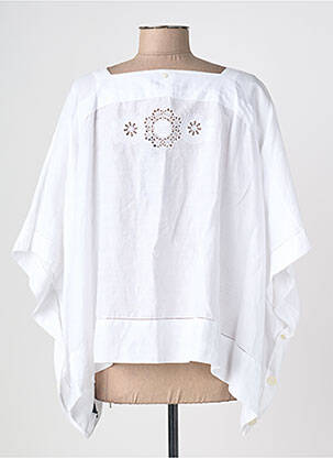 Blouse manches 3/4 manches 3/4 blanc HIGH femme