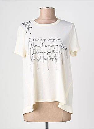 T-shirt manches longues manches longues jaune HIGH femme