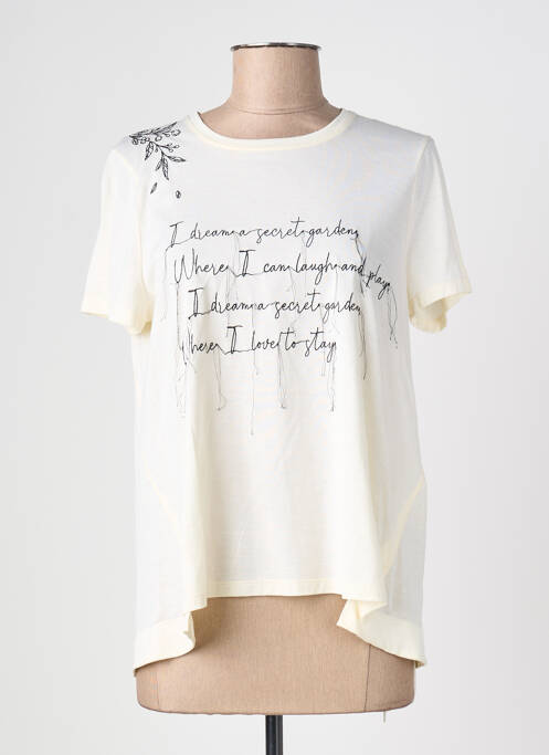 T-shirt manches longues manches longues jaune HIGH femme