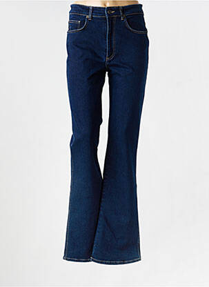 Jeans bootcut taille haute taille haute bleu SCAPA femme