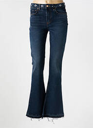 Jean coupe flare stretch bleu SCOTCH & SODA femme