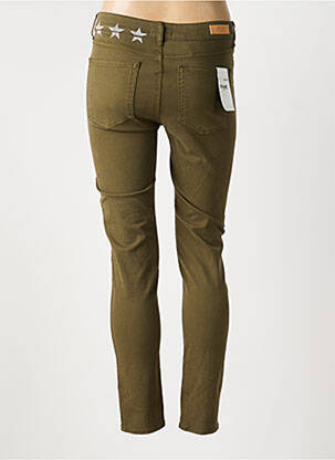Jeans skinny taille normale taille normale vert FIVE femme
