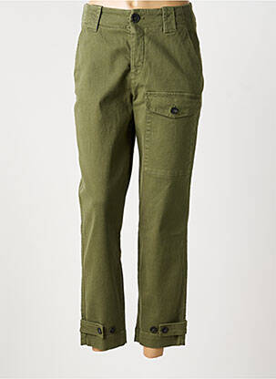Pantalon cargo taille normale taille normale vert RIVER WOODS femme