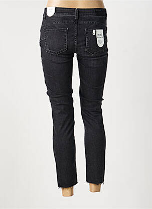 Jeans coupe slim taille basse taille basse noir LIU JO femme