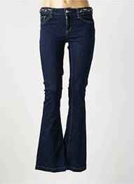 Jean coupe flare stretch taille basse bleu LUI JO femme