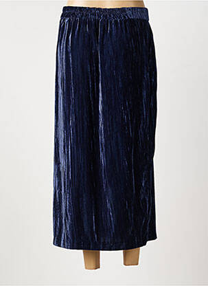 Jupe longue coupe droite bleu FIVE femme