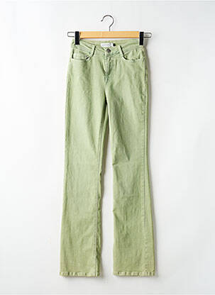 Jeans bootcut taille haute taille haute vert SUMMUN femme