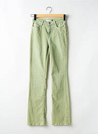 Jeans bootcut taille haute taille haute vert SUMMUN femme