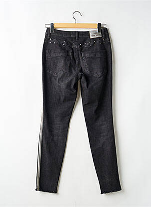 Jeans coupe slim stretch taille normale noir MARC AUREL femme