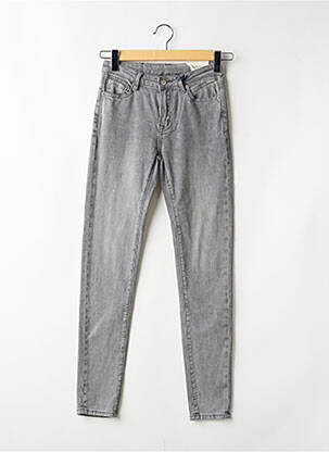 Jeans coupe slim stretch taille normale gris BLUE DAZE femme