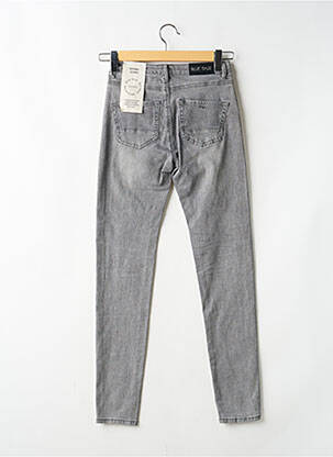 Jeans coupe slim stretch taille normale gris BLUE DAZE femme