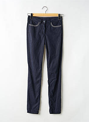 Jeans coupe slim stretch taille normale bleu MARC AUREL femme