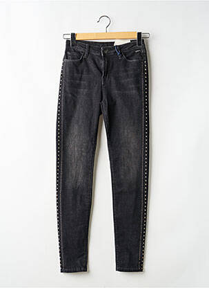 Jeans skinny taille normale taille normale noir BLUE DAZE femme