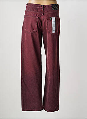 Jean coupe flare stretch taille normale rouge LIU JO femme