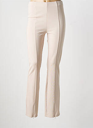 Pantalon slim taille élastique taille normale beige MARC AUREL femme