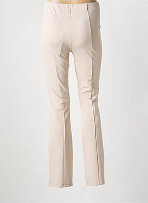 Pantalon slim taille élastique taille normale beige MARC AUREL femme