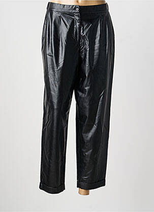 Pantalon 7/8 taille haute taille haute noir MARC AUREL femme