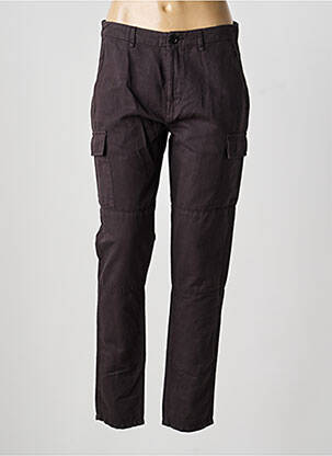 Pantalon chino taille basse taille basse noir BERENICE femme