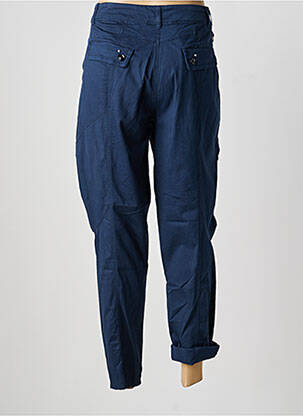 Pantalon cargo slim taille normale bleu HIGH femme