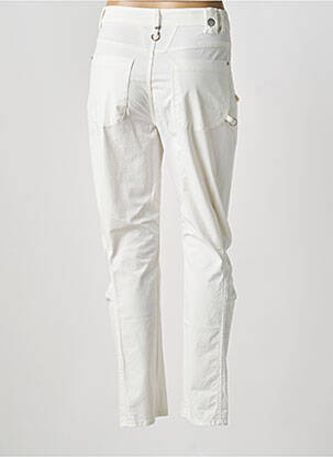 Pantalon slim taille haute taille haute beige HIGH femme
