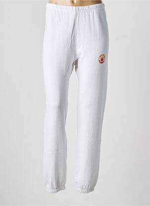 Jogging stretch taille normale blanc FIVE femme