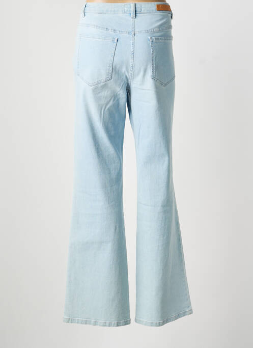 Jean coupe flare stretch taille haute bleu SCAPA femme