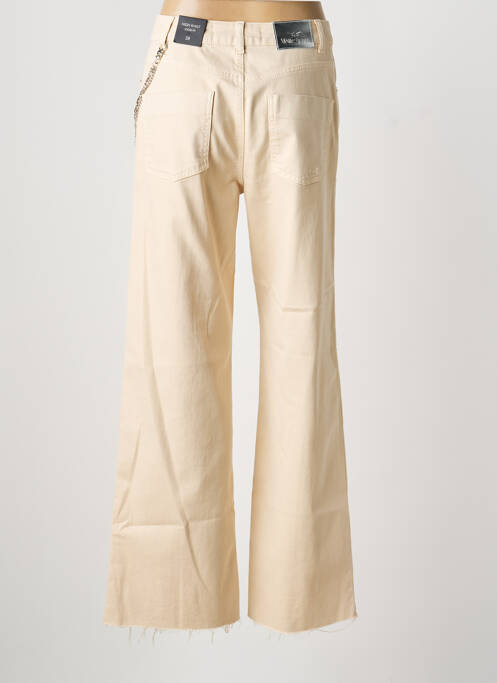 Jean coupe flare stretch taille normale beige MARC AUREL femme