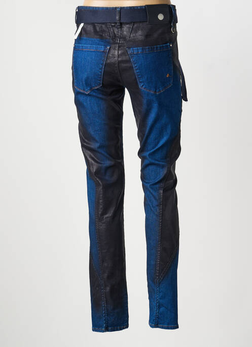 Jeans coupe slim stretch taille normale bleu HIGH femme