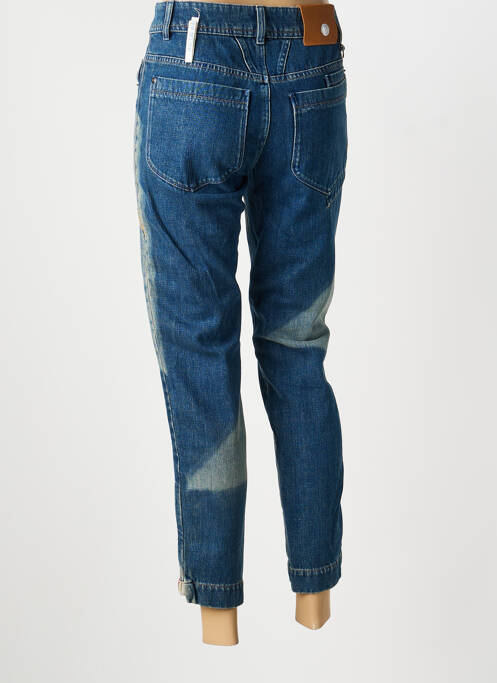 Jeans coupe slim stretch taille haute bleu HIGH femme