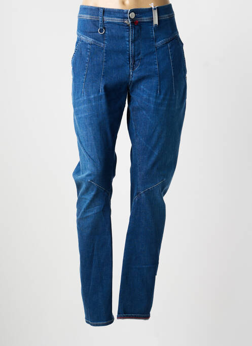 Jeans coupe slim stretch taille normale bleu HIGH femme