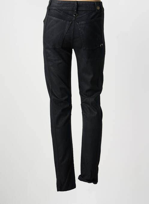 Jeans coupe slim stretch taille haute noir HIGH femme