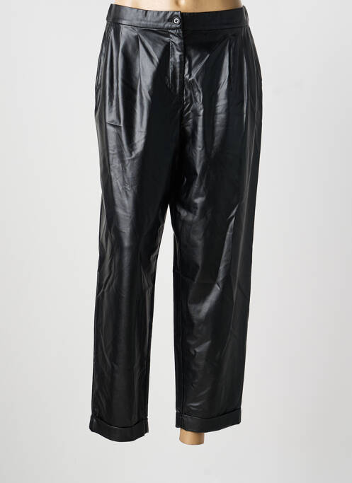 Pantalon 7/8 taille haute taille haute noir MARC AUREL femme