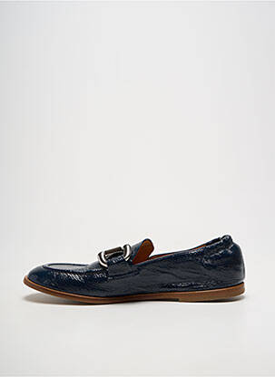 Mocassins chiquet talon plat jusqu'à 3cm bleu FAIRE femme
