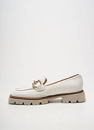 Mocassins type de semelle amortissante talon plat jusqu'à 3cm blanc FAIRE femme