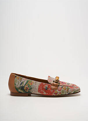 Mocassins chiquet talon plat jusqu'à 3cm marron PEDRO MIRALLES femme