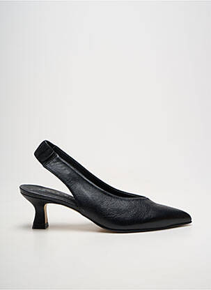 Escarpins type de semelle amortissante talon de 4 à 6cm noir PEDRO MIRALLES femme